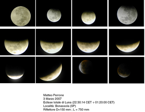 Eclissi lunare totale del 3 marzo 2007