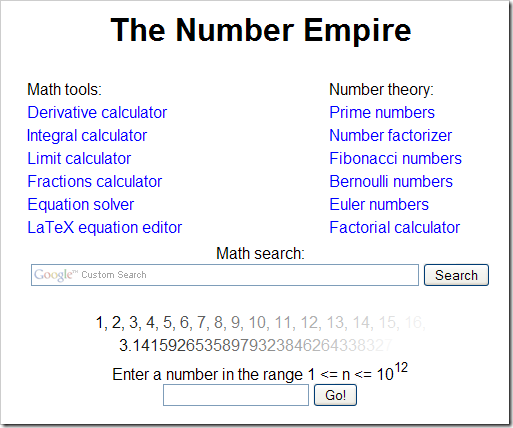 L'impero del numero