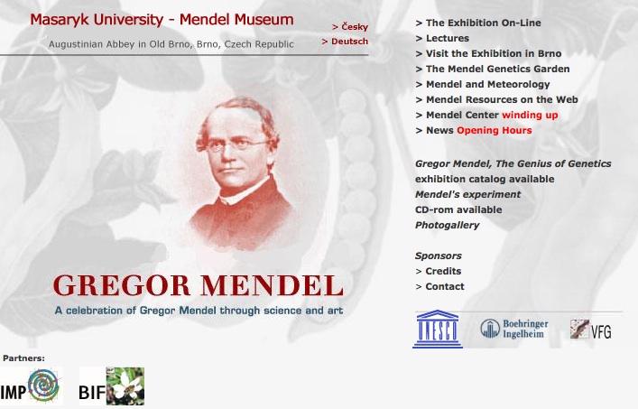 Museo dedicato a Mendel