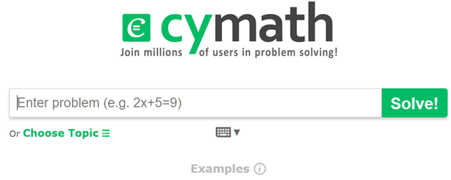 Cymath ti aiuta a risolvere le equazioni
